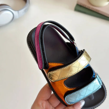 Children Shoes Hemp Rope Set Foot Beach Sandals Outdoor All-match Casual Slippers Large Size Baby Girl Shoes