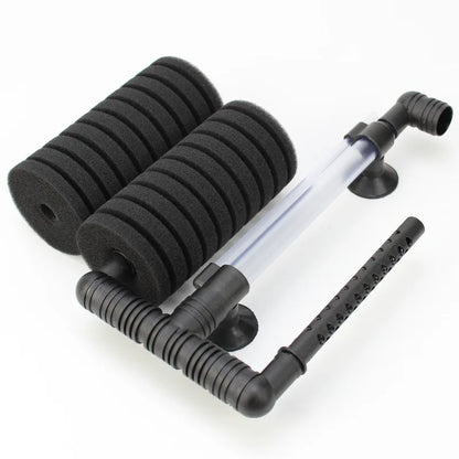 Aquarium Filter For Aquarium Fish Tank Air Pump Skimmer Biochemical Sponge Filter Aquarium Bio Filter Filtro Aquario