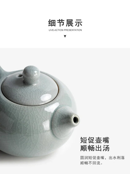 China-Chic Cultural and Creative Tea Set Gift Set Customized logo for business gift giving activities