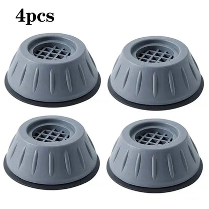 4 Pack of Shockproof Washing Machine Pads - Anti-slip, shock-absorbing and noise-reducing pads for washing machine and dryer sup