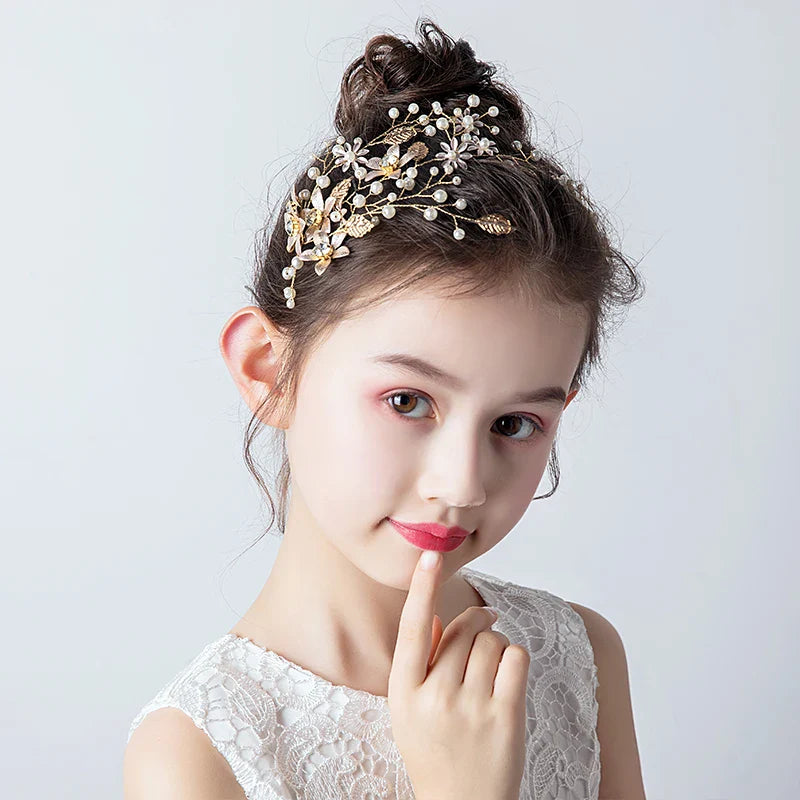 Vintage Pearl Hair Clip for Qipao, Retro Shanghai Style Barrettes, Elegant Hairpin