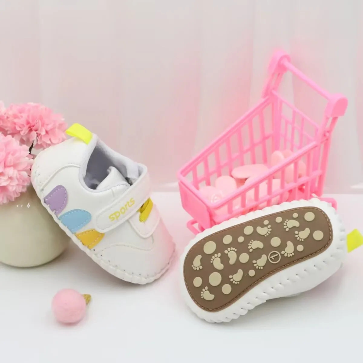 Baby Walking Shoes For Infants  Anti Slip Soft Soled Shoes For Spring and Autumn Suitable For Both Male