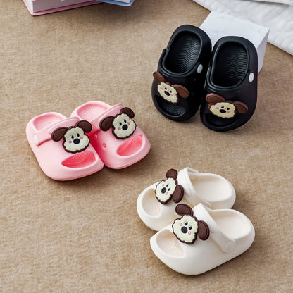 Children's Parent Child Cool Slippers Cute Cartoon Boy and Girl Baby Shoes Summer Children's Slippers