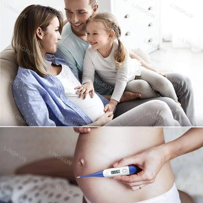Household Adults Children Thermometers for Fever Thermometer Electronic Soft Head Digital Oral Armpit Temperature Measurement
