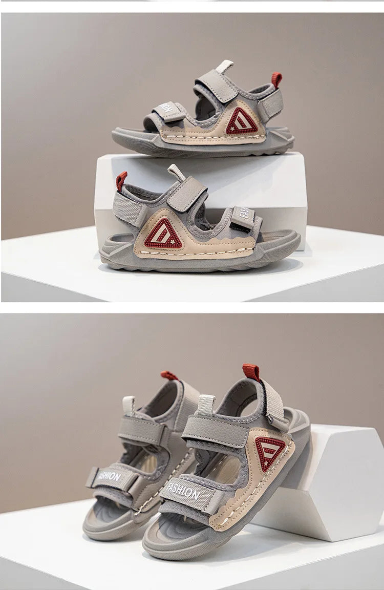 Summer New Fashion Trend Outdoor Beach Soft Sole Breathable Kids' Shoes Comfortable Cool Sneakers
