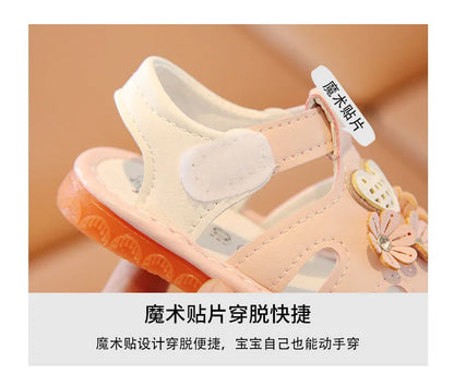 Baby Shoes Summer New Baby Calling Shoe Soft soled  Baby Girl Sandals Anti slip Girl Shoe Children sandals