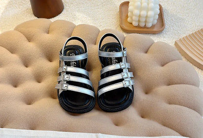 Summer New Collection Forest Girl Shoe Hollow Princess Shoe Fashion Roman Sandals Soft Sole Boy Beach Shoe
