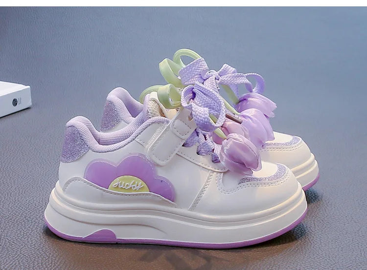 Child Sportshoe Four Season New Korean Version Child Flat Bottomedshoe Casual Girl Slip Fashion Men Women Versatile Runningshoe