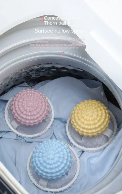 2-in-1 laundry ball hair removal machine, floating velvet filter bag, reusable laundry ball, clothes and hair cleaning tool