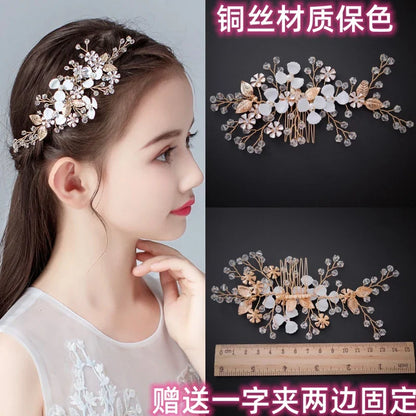 Vintage Pearl Hair Clip for Qipao, Retro Shanghai Style Barrettes, Elegant Hairpin