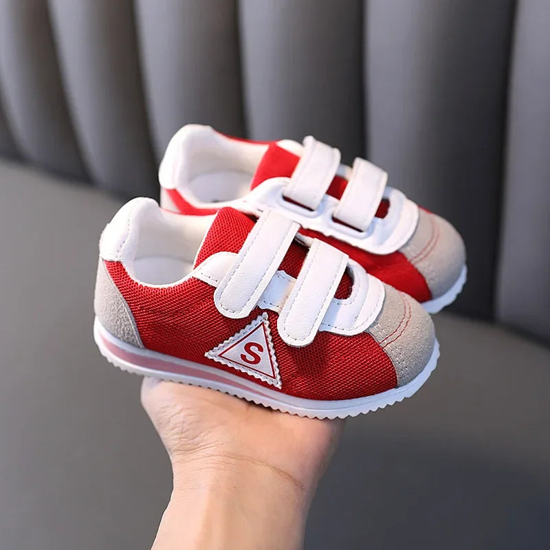 New Kids Shoes for Boys Girls Baby Toddler Sneakers Fashion Boutique Breathable Little Children Sports Shoes