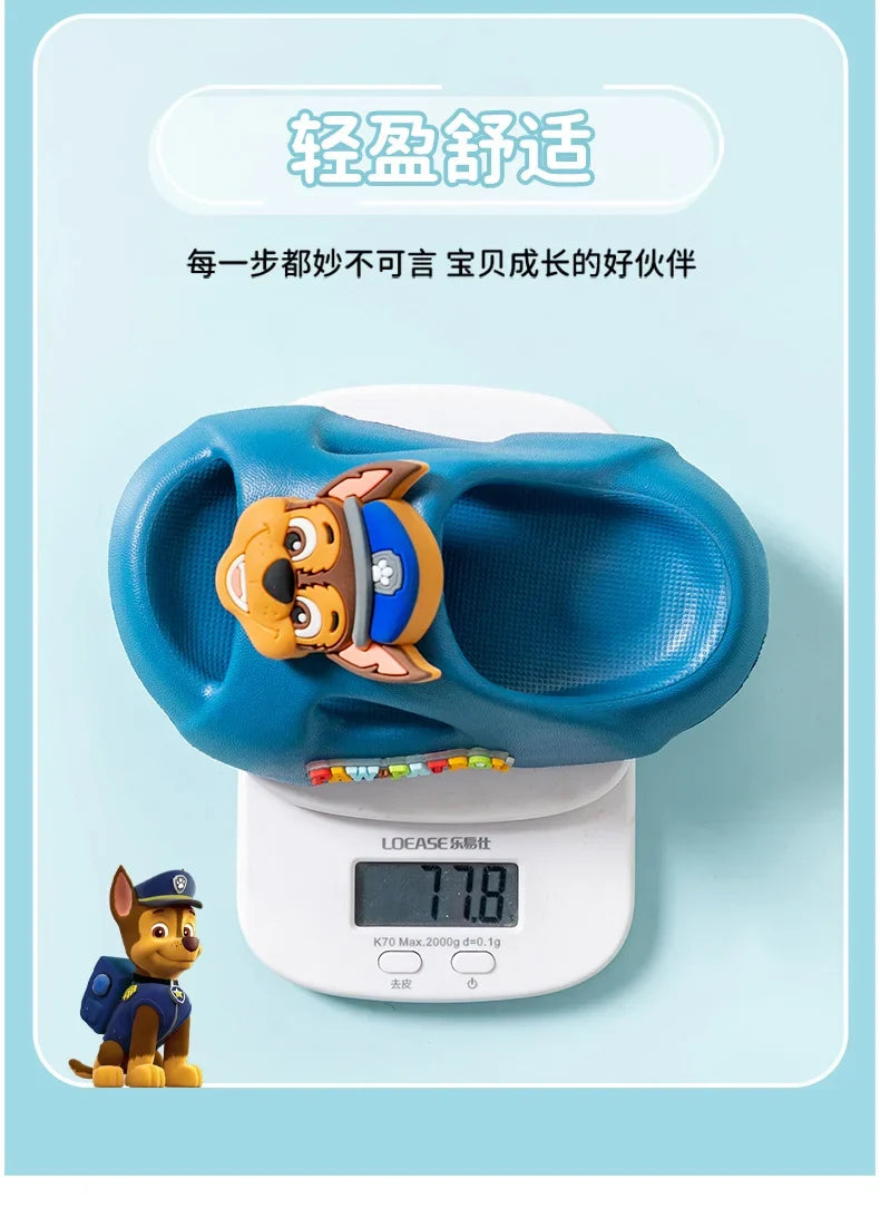 Children's Anime Slides | Boys & Girls Outdoor Non-Slip Soft Soled Sandals & Home Slippers – PAW Patrol