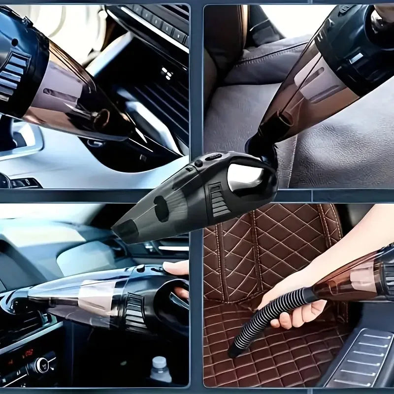 12V Handheld Vacuum Cleaner Handheld Car Vacuum Cleaner With Strong Suction Power Portable Mini Handheld Car Vacuum Cleaner