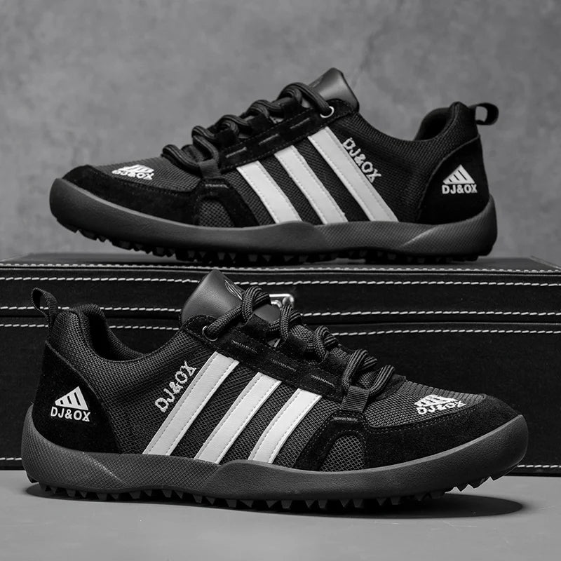 Men's Shoes Fashion Versatile Breathable Board Shoes Thick soled Trendy Casual Shoes  (Available)