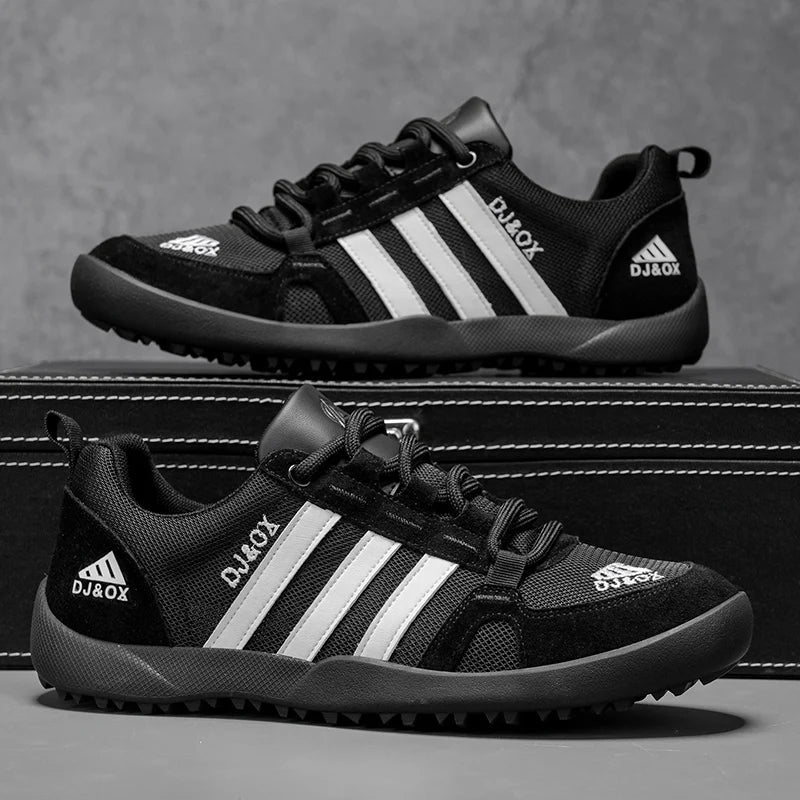 Men's Shoes Fashion Versatile Breathable Board Shoes Thick soled Trendy Casual Shoes  (Available)