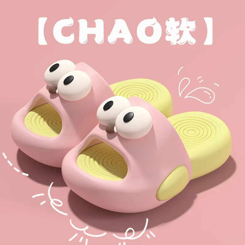 Summer Children Slippers Cartoon Cute Boys Girls Outdoor Beach Shoes Fashion Comfortable EVA Kids Toddler Casual Bath Slippers