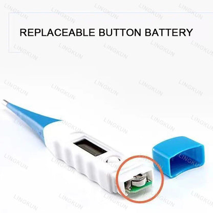 Household Adults Children Thermometers for Fever Thermometer Electronic Soft Head Digital Oral Armpit Temperature Measurement