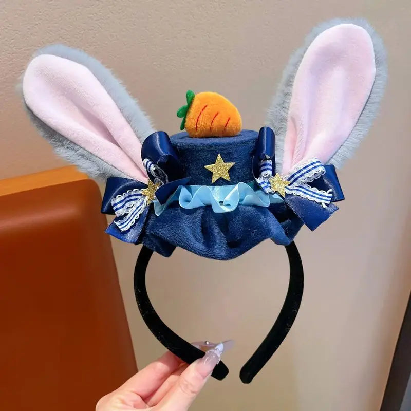 New Style Cute Carrot Decor Hoop Clip For Kids Adults Photo Dress