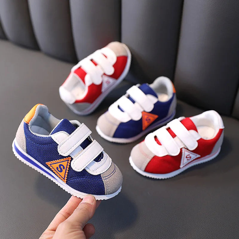 New Kids Shoes for Boys Girls Baby Toddler Sneakers Fashion Boutique Breathable Little Children Sports Shoes