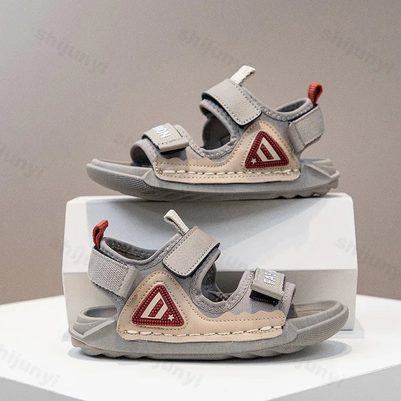 Summer New Fashion Trend Outdoor Beach Soft Sole Breathable Kids' Shoes Comfortable Cool Sneakers