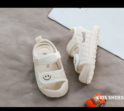 Children Shoes Little Kids Sport Sandals Lucky Smile Face Unisex Baby Boys Girls Casual Anti-slip Sandals