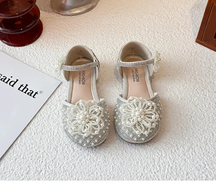 Summer New Children Princess Shoes Ins Trendy Kids Dance Shoes