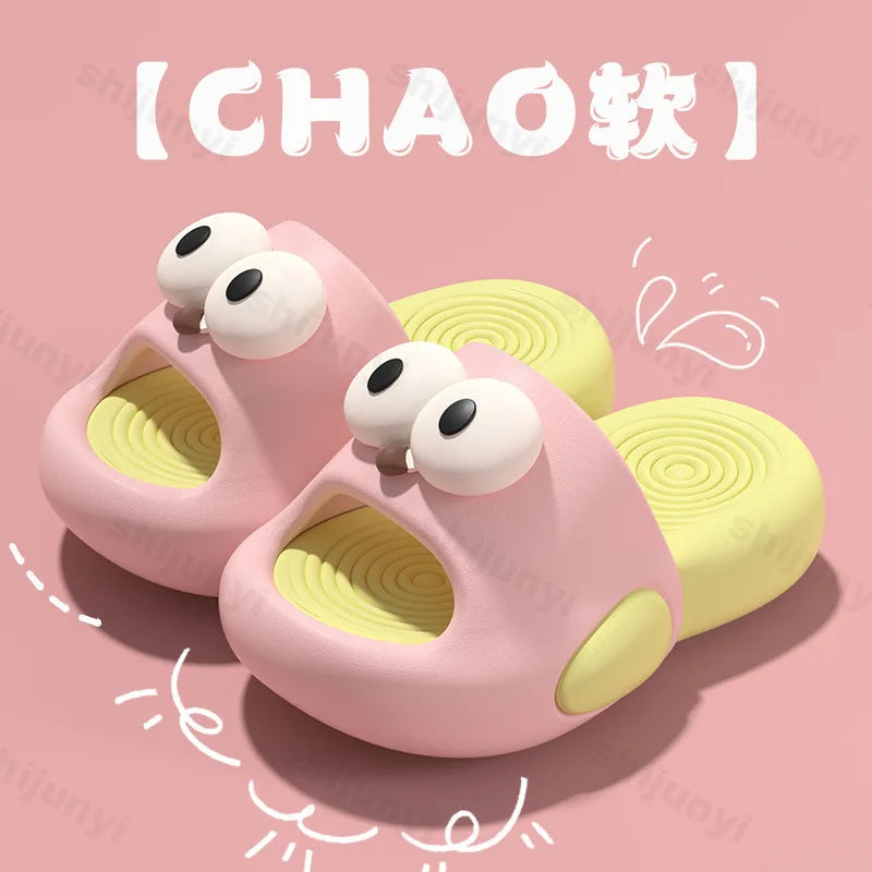 Summer Children Slippers Cartoon Cute Boys Girls Outdoor Beach Shoes Fashion Comfortable EVA Kids Toddler Casual Bath Slippers