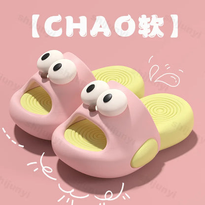 Summer Children Slippers Cartoon Cute Boys Girls Outdoor Beach Shoes Fashion Comfortable EVA Kids Toddler Casual Bath Slippers