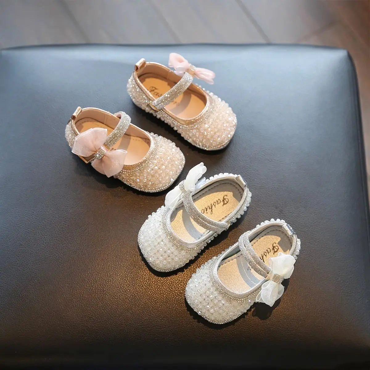 Brand Children Shoe Spring New Soft Soled Baby Shoe Fashion Girl Princess Shoes Formal Shoe Crystal Girl Shoes Chaussures Enfant