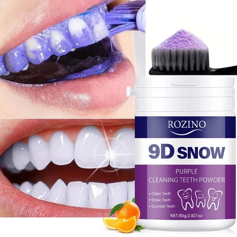 Teeth Cleaning Powder Sulfate Free Deep Cleaning and Polishing Fresh Breath Toothpaste Natural Pearl Essence