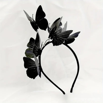 Butterfly Headband Halloween Cosplay Bohemian Wedding Headpiece Photo Props