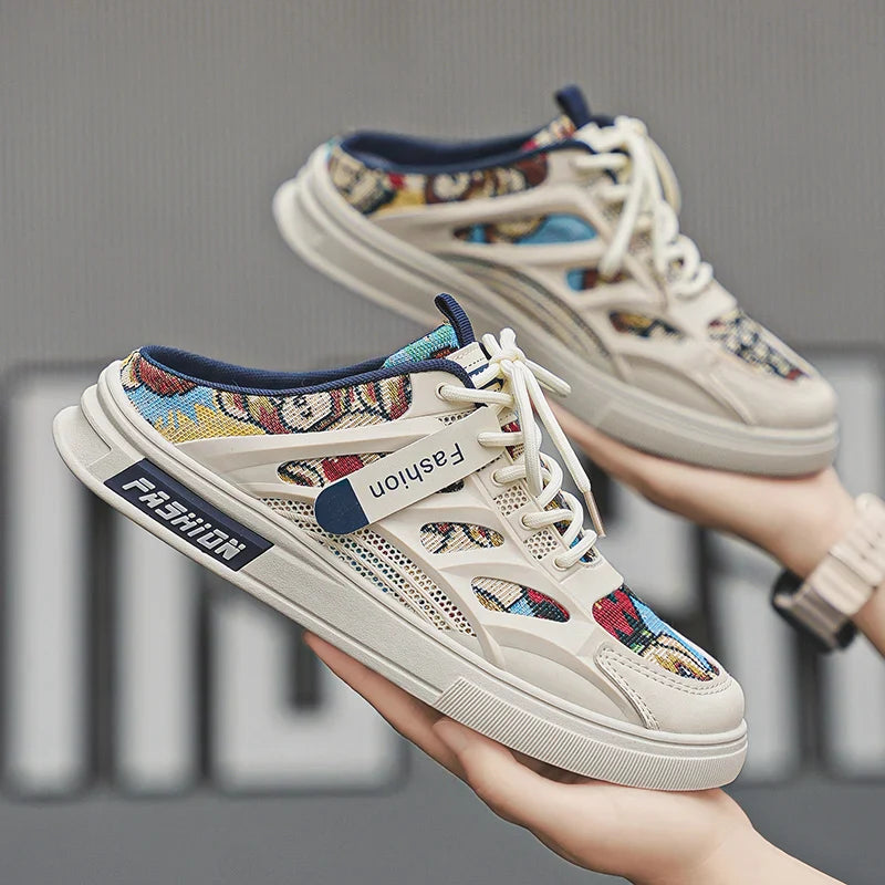 Leisure Simple Slippers Thick Bottom Wear-resistant Shoes Fashionable Summer