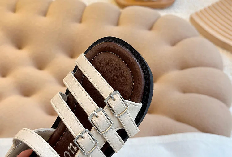 Summer New Collection Forest Girl Shoe Hollow Princess Shoe Fashion Roman Sandals Soft Sole Boy Beach Shoe