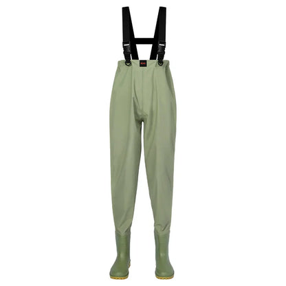 Fishing Wader Pants Overalls With Boots Set Adult Men Women Chest-Lenght Hunting Rice Transplanting Waterproof Trousers Suit