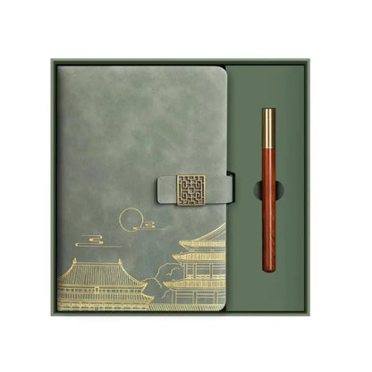 Guochao Cultural Creative Thermos Business Holiday Gift Set with Notebook Gift Box Souvenirs
