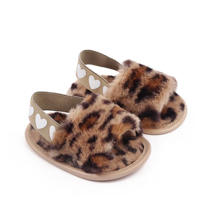 Fashion Faux Fur Baby Shoes For Newborn Spring Winter Cute Infant Toddler Baby Boys Girls Shoes