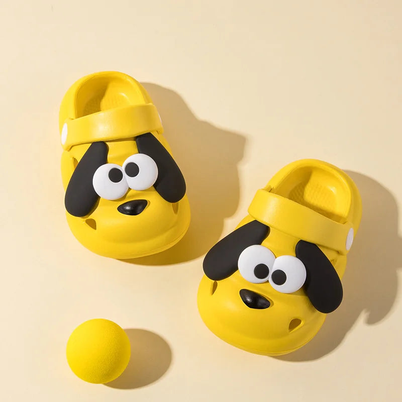 Boys' Summer Sandals - Comfortable Soft-Bottom Outdoor and Home Slippers for Kids, Quick-Dry and Breathable