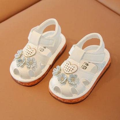 Baby Shoes Summer New Baby Calling Shoe Soft soled  Baby Girl Sandals Anti slip Girl Shoe Children sandals