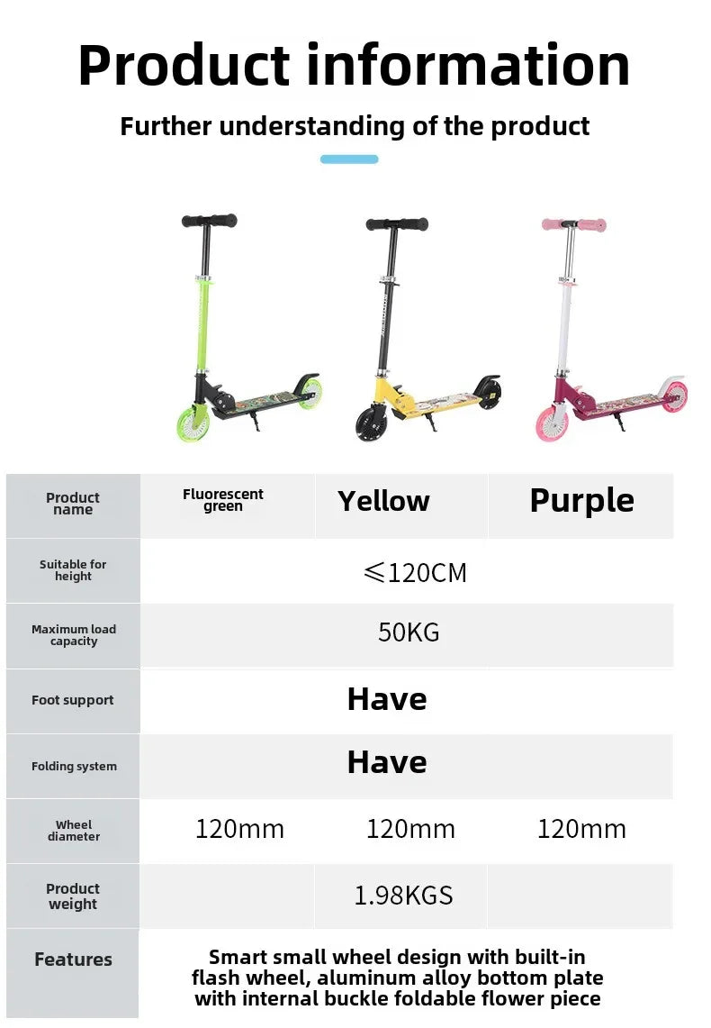 New Aluminum Alloy Scooter