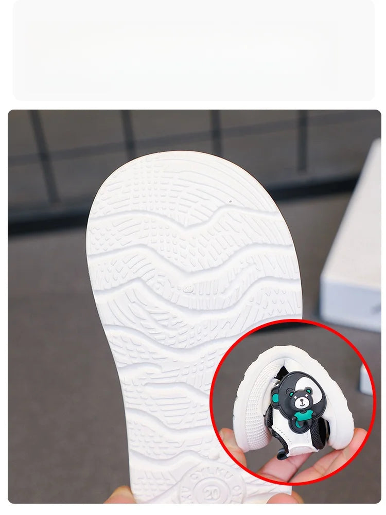 Toddler Sandals For Baby  Boys Girls Sandals Soft-soled Cartoon First Step Footwear For Infant Kids Trend Fashion
