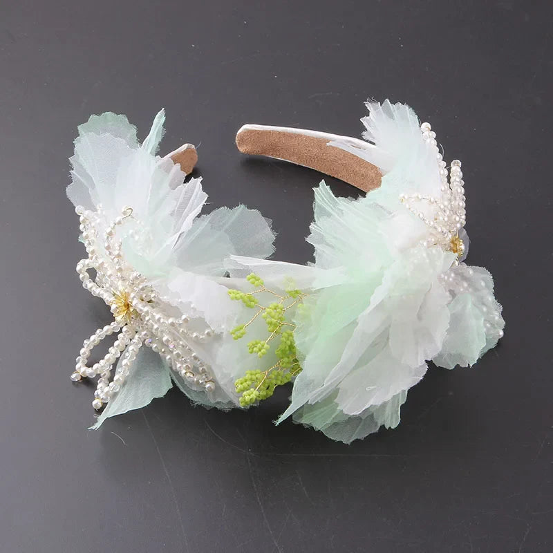 Gorgeous Personality Rhinestone Headwear Fashion Hairband Luxury Baroque Rhinestone Headband Wedding Ladies Bridal Hair