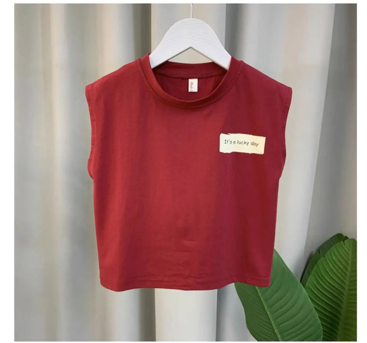 New Boys Baby Girl Summer Vest Set Summer Sleeveless Fashion Boys' and Children's Handsome Two Piece Set