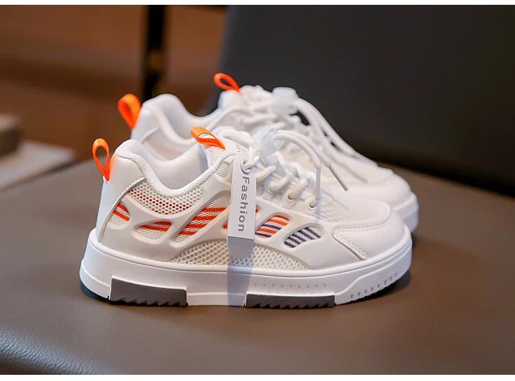 Boys Sneakers Girls Breathable Sport Shoes for Kids Children Autumn Non-slip Casual Student Shoes Outdoor Footwears Basket Shoes