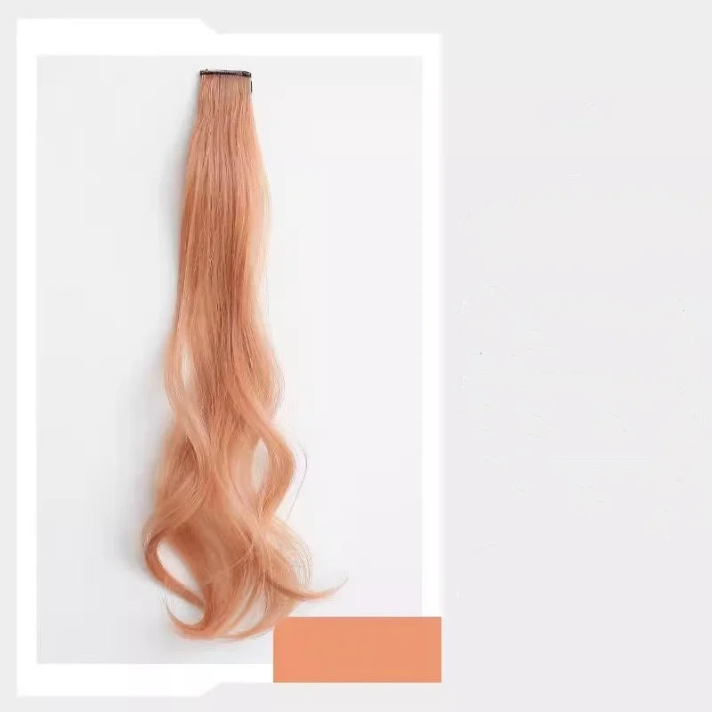Sweet Kids Girl Wigs Hair Clip Cute Cool Candy Color Braid Wigs Hair Pin Hanging Ears Hair Dyeing Wig Headwear