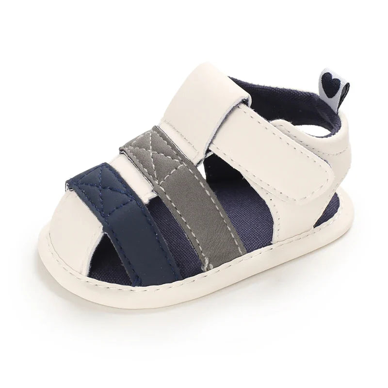 Baby Shoes For Boys and Girls  Summer With Perforated Sandals and Non Slip Soft Soles For Learning To Walk