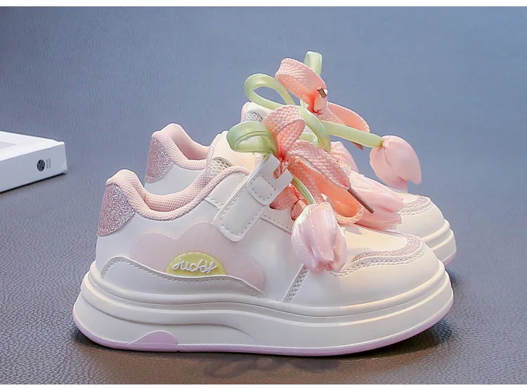 Child Sportshoe Four Season New Korean Version Child Flat Bottomedshoe Casual Girl Slip Fashion Men Women Versatile Runningshoe