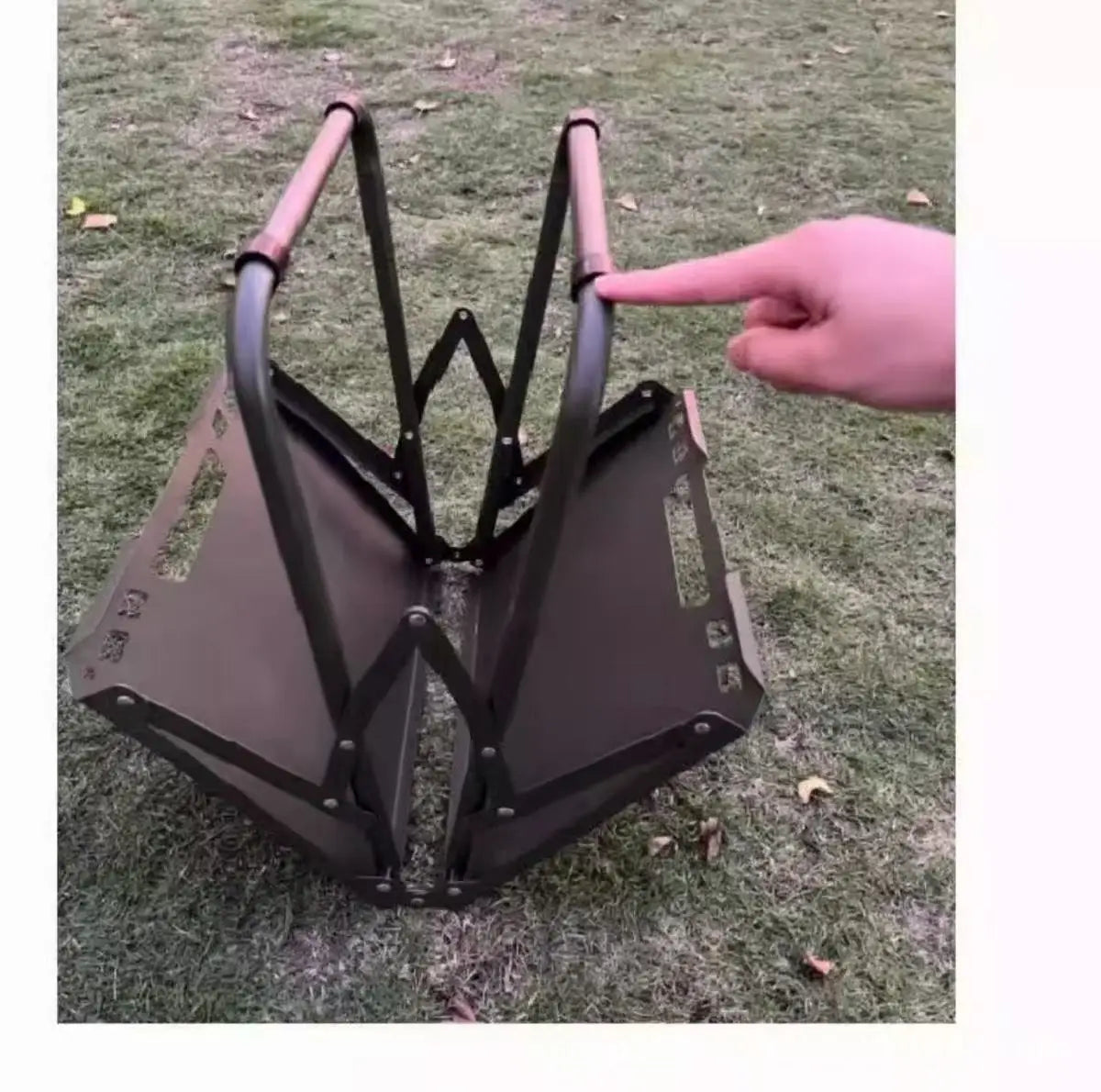 Outdoor for Camping IGT Tactical Table High-Density Carbon Steel Lightweight Tea Table Multifunctional Quick-Open Folding Desk