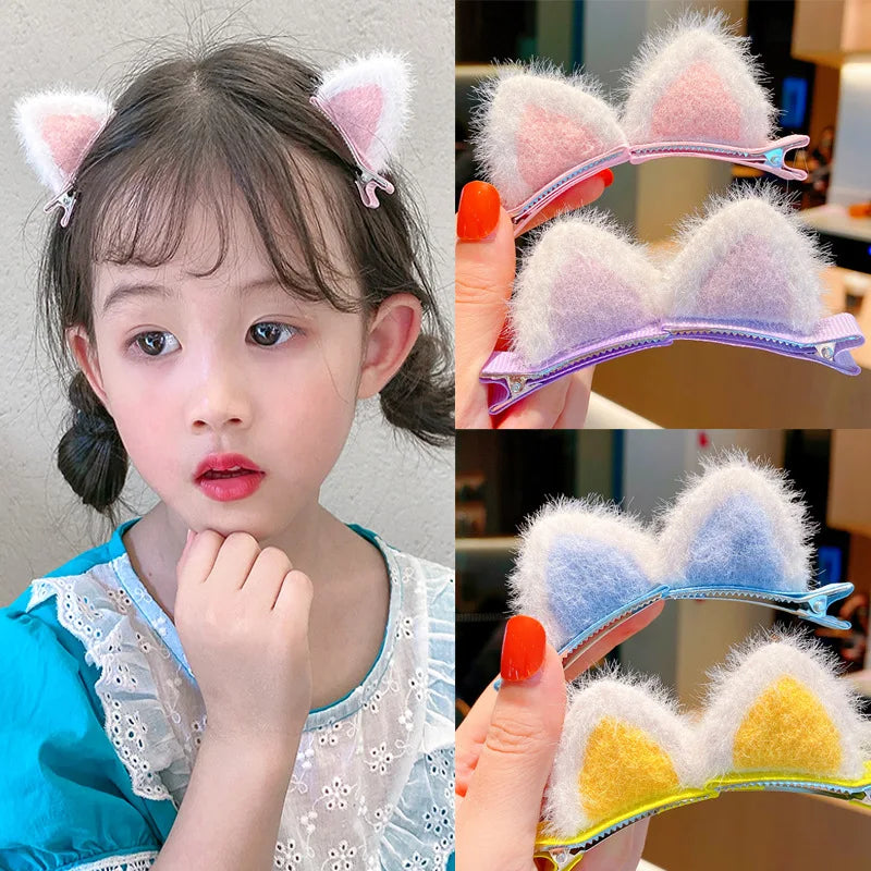 Girls Hair Clips Hair Accessories Women Sweet Cute Barrettes Kids Fashion Headwear Ornaments