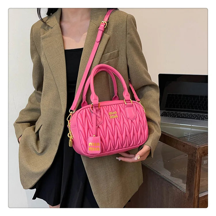 New Women Small Square Bag Versatile Casual Fashion Multi-way Shoulder Crossbody Tote for Daily Use Hand Bags for Women