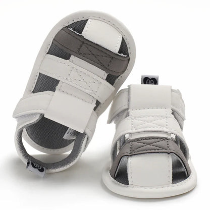 Baby Shoes For Boys and Girls  Summer With Perforated Sandals and Non Slip Soft Soles For Learning To Walk